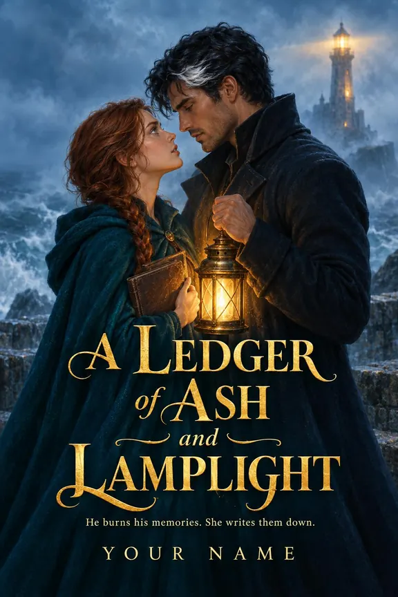 A Ledger of Ash and Lamplight — Romantasy