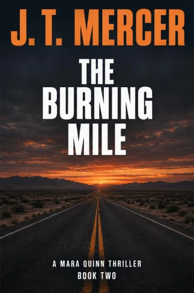 The Burning Mile &mdash; book two of the same series, with matching cover design