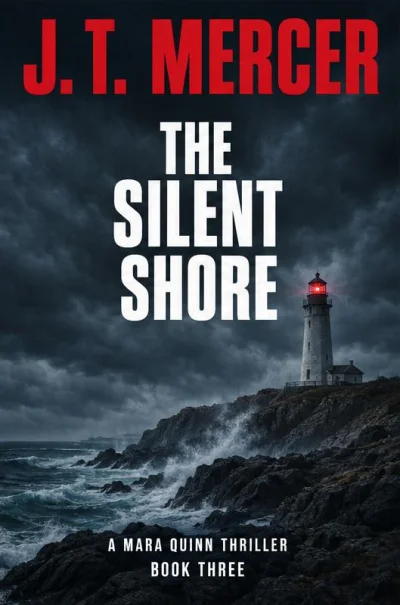 The Silent Shore &mdash; book three of the same series, with matching cover design